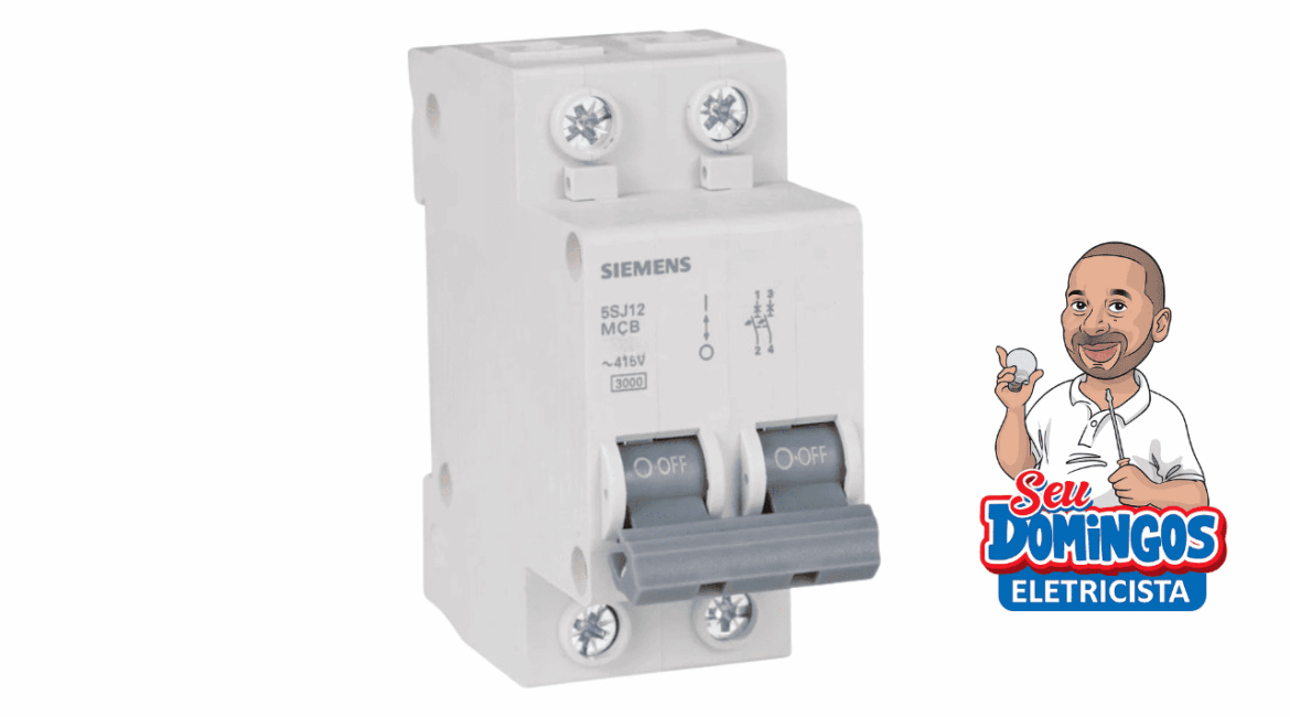 Problemas no disjuntor Seu Domingos Eletricista