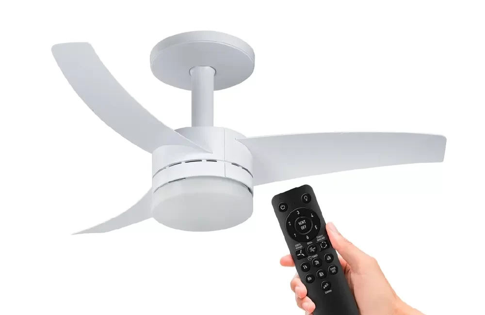 Ventilador de Teto Arno Ultimate Bivolt Branco VX13 150W Controle Remoto