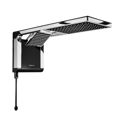 Chuveiro Lorenzetti - acqua-duo-preto-cromado