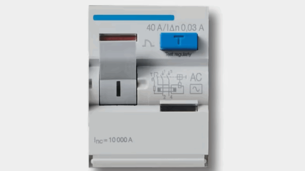 Disjuntor diferencial residual DR