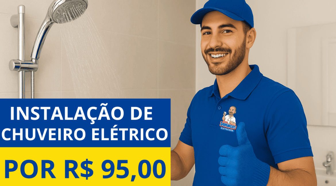 Instalação de chuveiro em SP