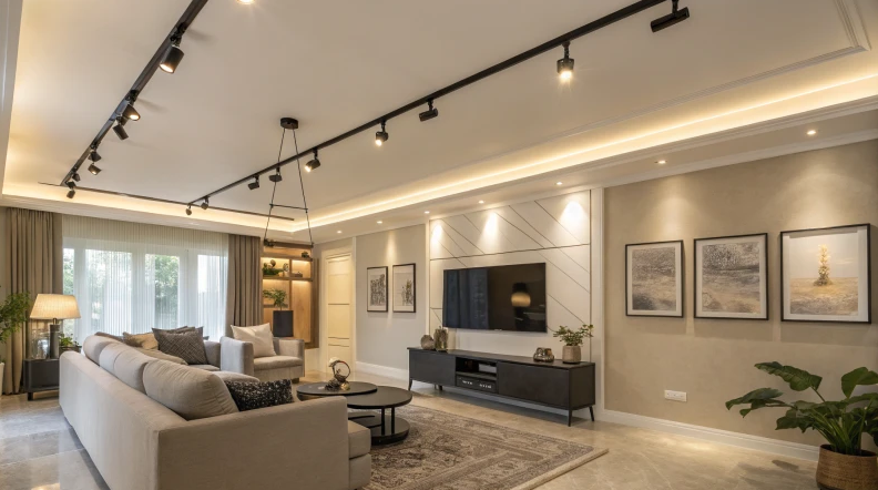 Iluminação Residencial em Trilho