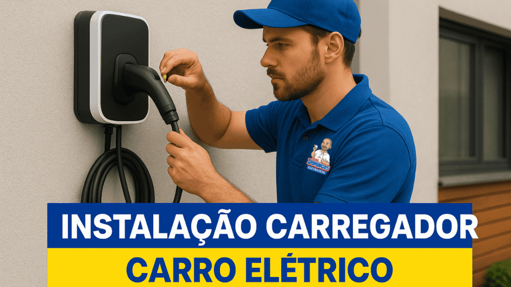 Instalação carregador de carro elétrico - SEU DOMINGOS ELETRICISTA