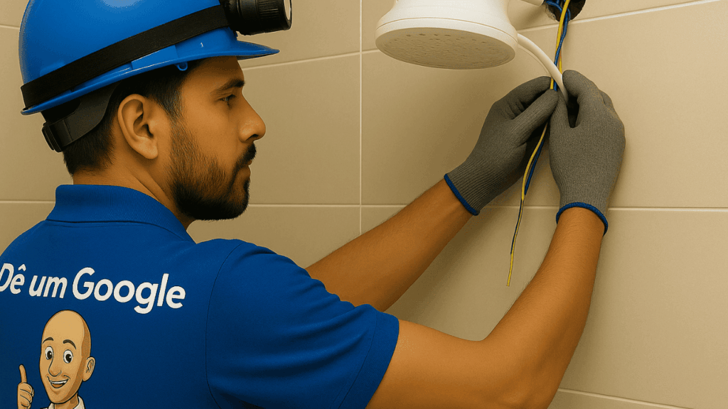 Instalação de chuveiro 