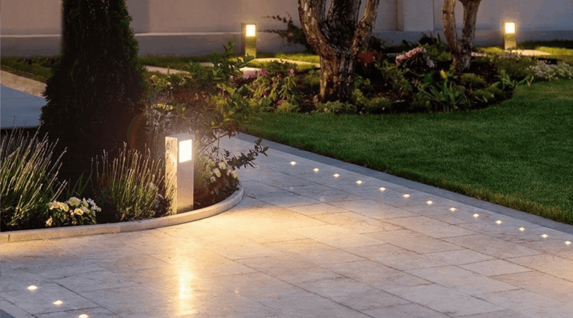 Instalação elétrica em áreas externas