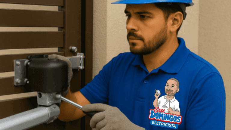 Abrir portão pelo celular - SEU DOMINGOS ELETRICISTA