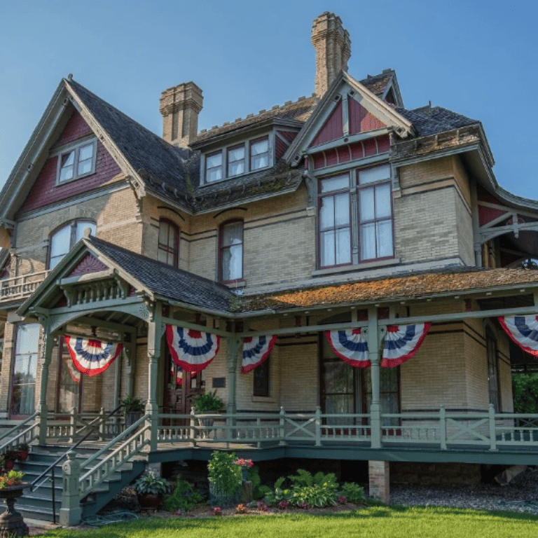 Casa em Appleton, Wisconsin primeira residência nos EUA alimentada por uma estação hidrelétrica