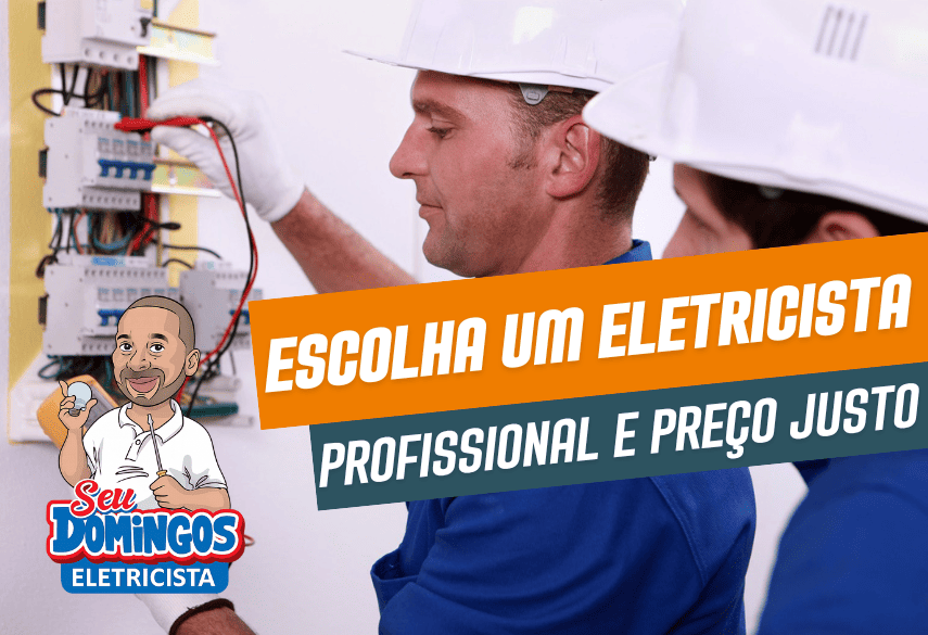 Eletricista com preço justo - Seu Domingos Eletricista