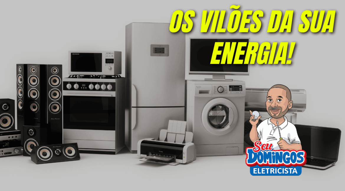 Eletrodomésticos que mais gastam energia