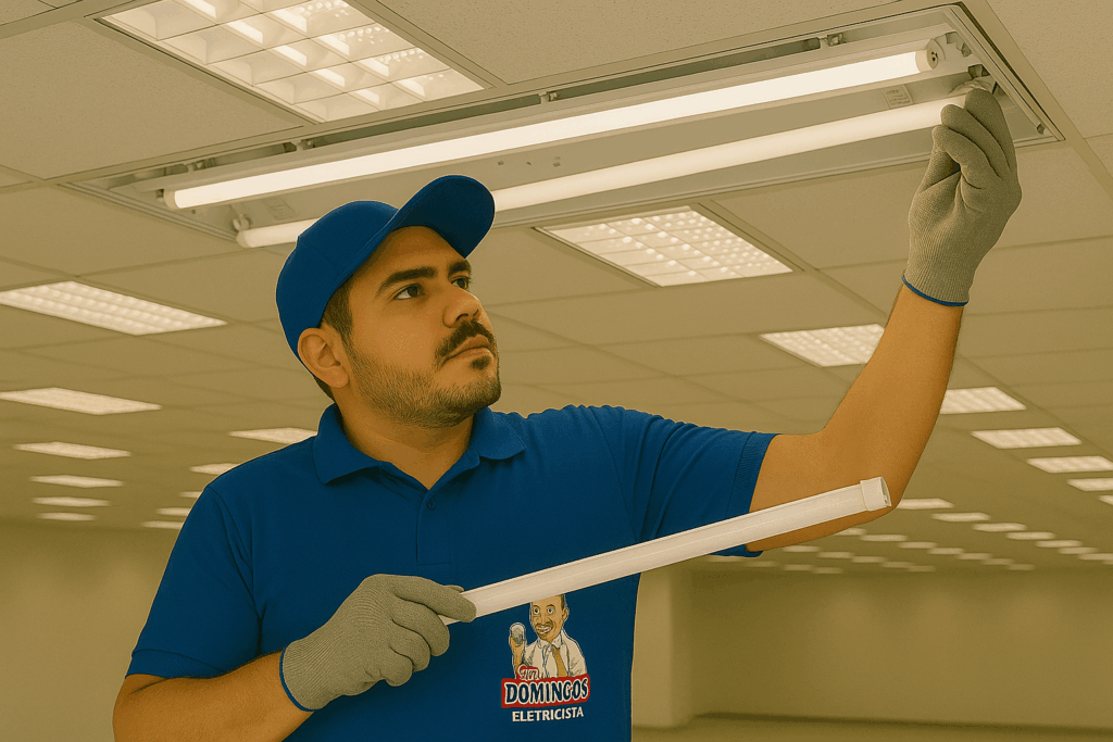 Iluminação LED – Instalação em Hospital