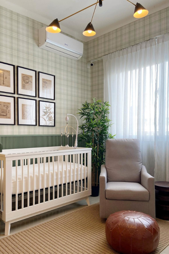 Iluminação para quarto de bebê