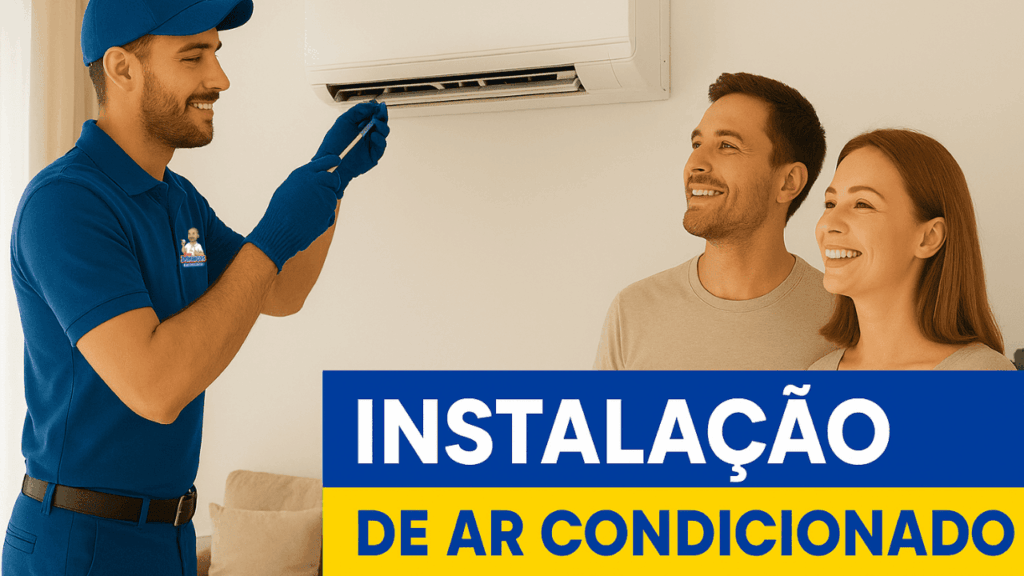 Instalação de Ar Condicionado no Cliente - SEU DOMINGOS ELETRICISTA