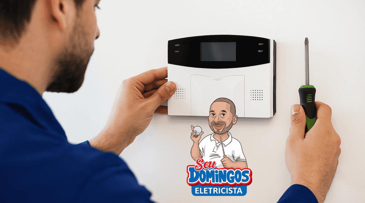 Interfone parou de funcionar - Seu Domingos Eletricista