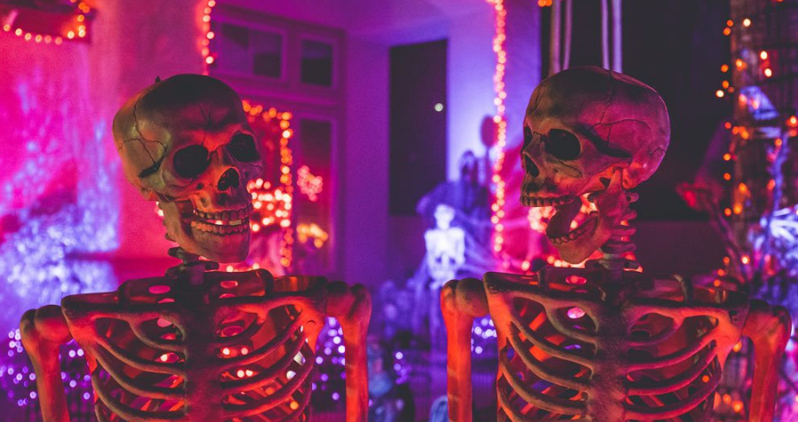 Luzes LED para Halloween