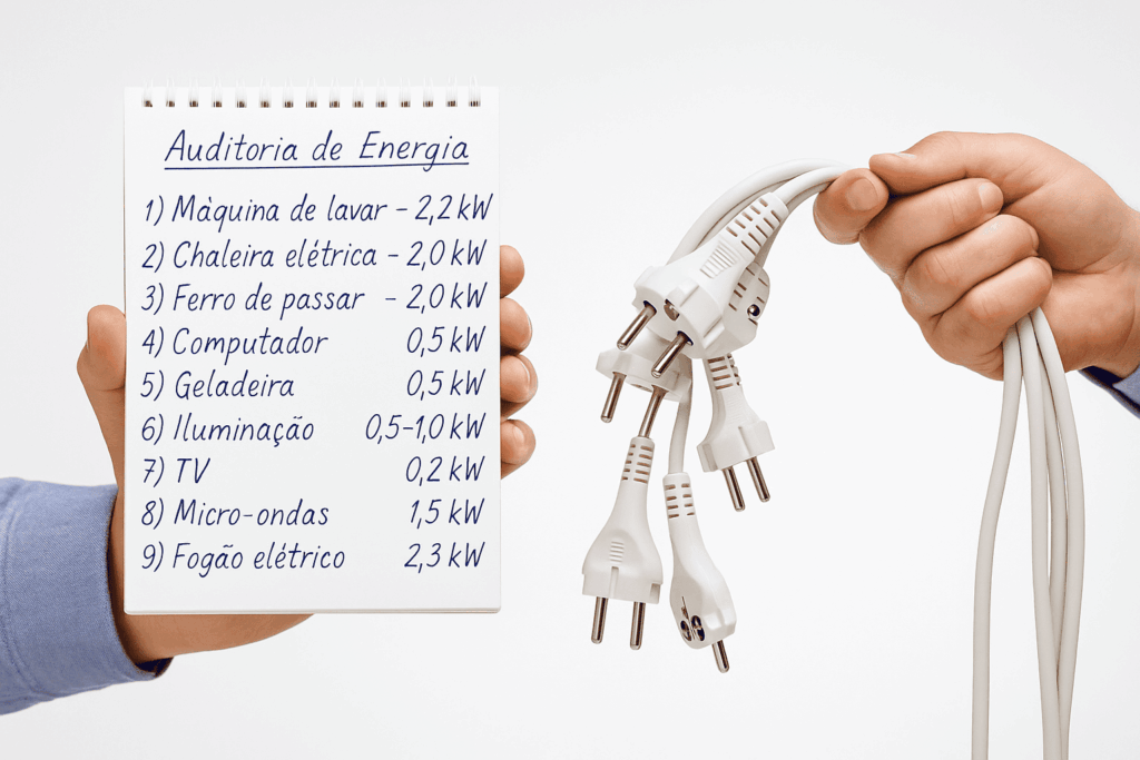 Monitorar consumo de energia