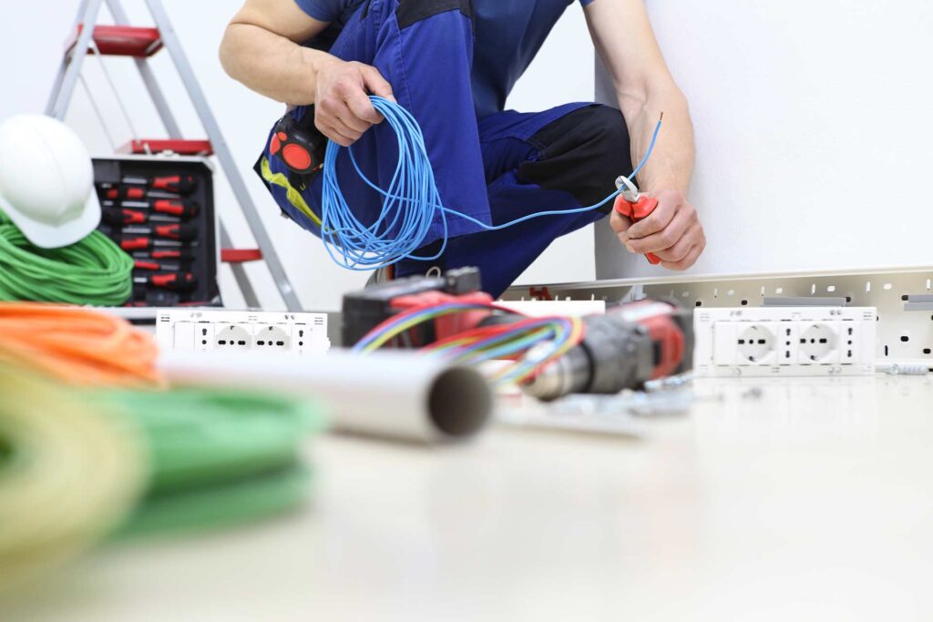 Reforma da fiacao eletrica