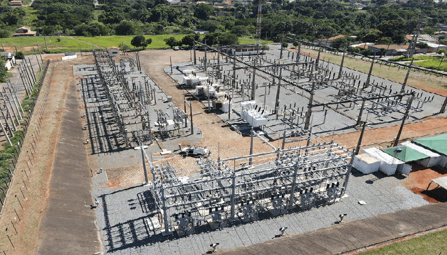 Subestacao Independencia em Aparecida de Goiania foto oficial do site ENEL Brasil