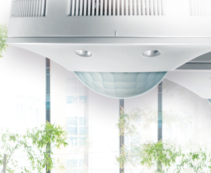 sensores de presença em áreas de passagem