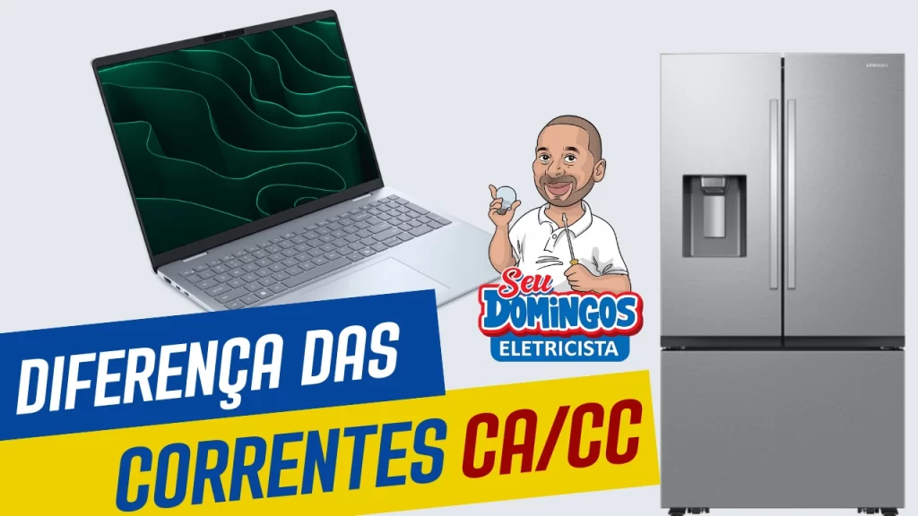 Diferença das correntes CA e CC