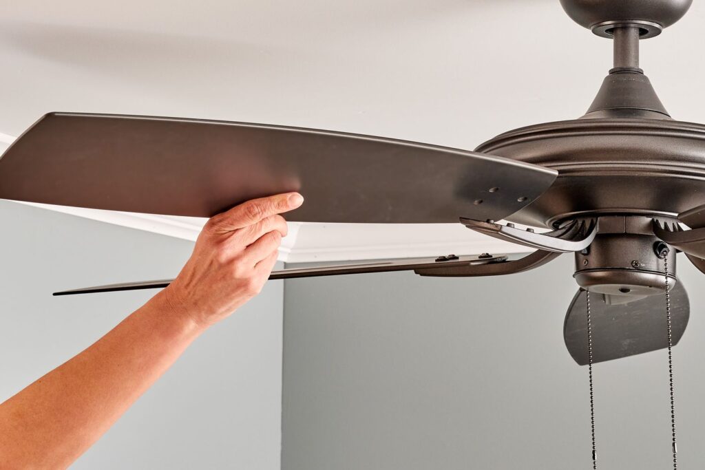 Direção do Ventilador de Teto para o lado certo