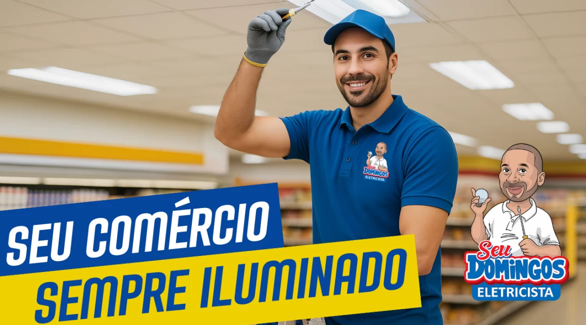 Eletricista Comercial especializado - Seu Domingos Eletricista