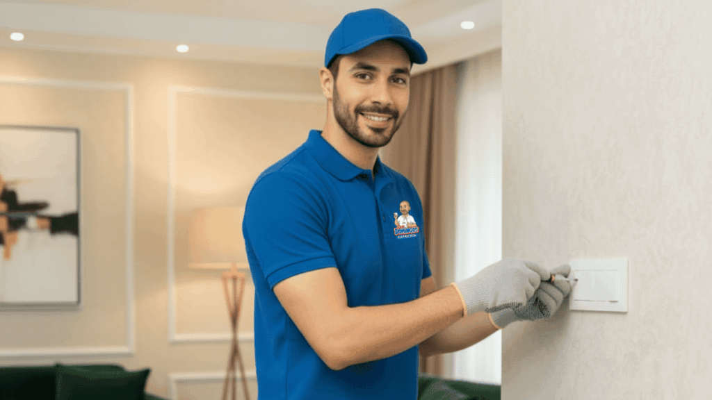 Eletricista para instalar interruptor inteligente