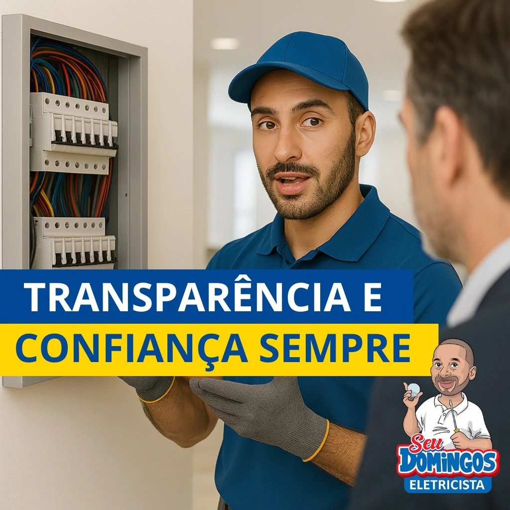 Eletricista profissional e de confiança - Seu Domingos Eletricista