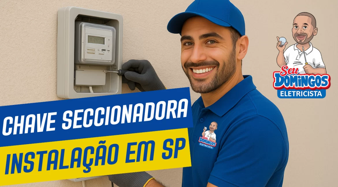 Instalação de Chave Seccionadora em SP - SEU DOMINGOS ELETRICISTA