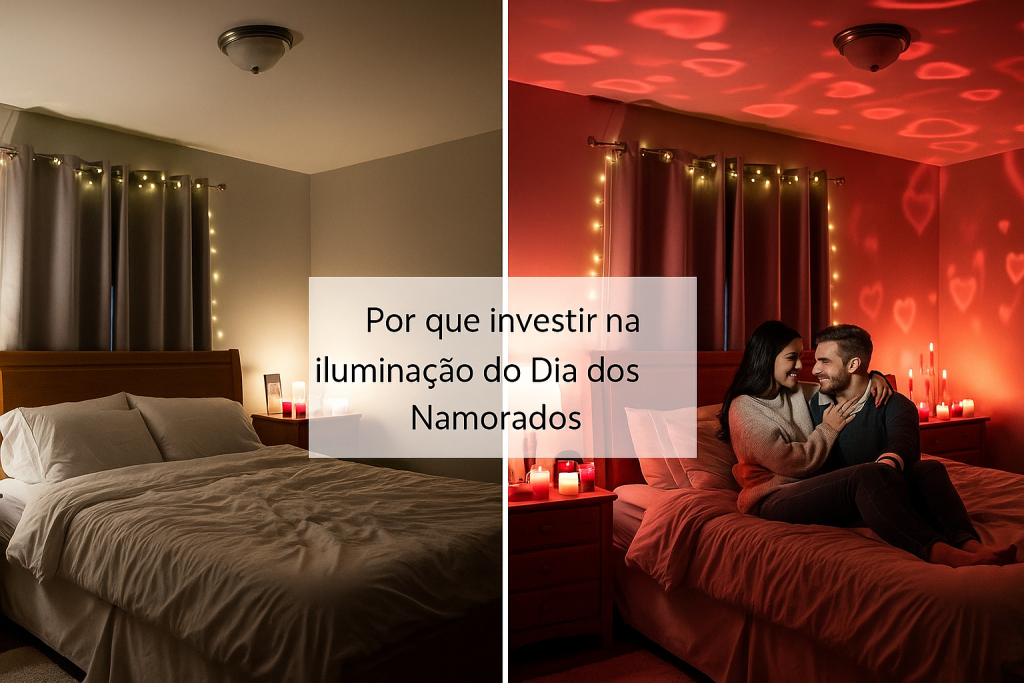 Por que investir iluminação dia dos namorados