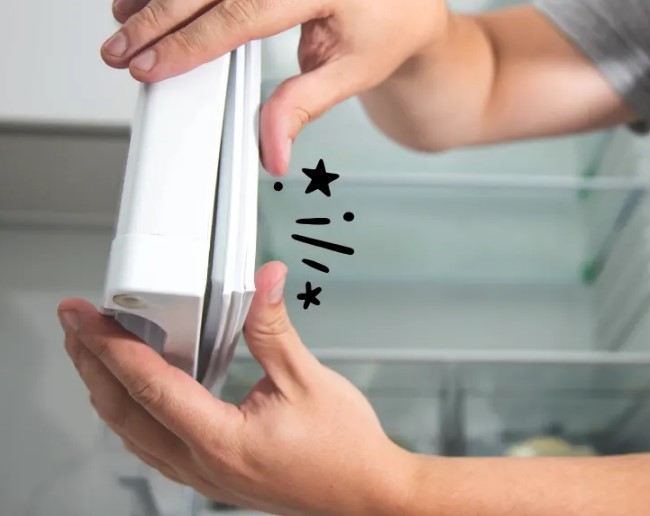 Vedações das portas da geladeira