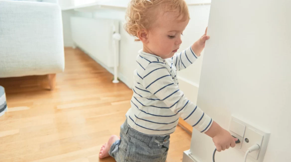 dicas de segurança elétrica infantil