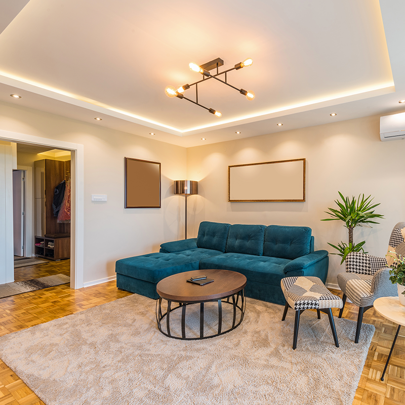 iluminação para sala