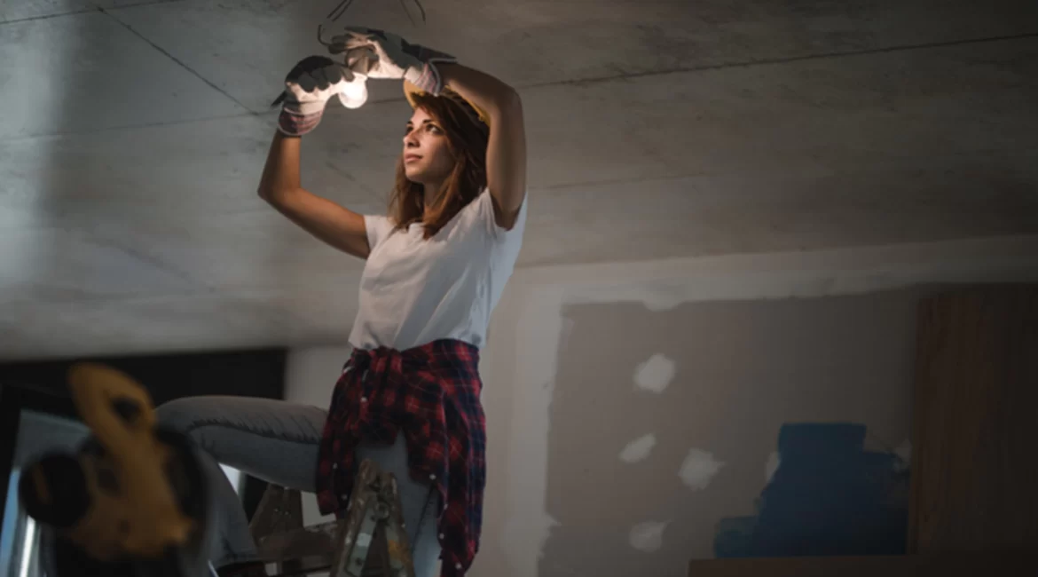 não faça reparos elétricos sozinho