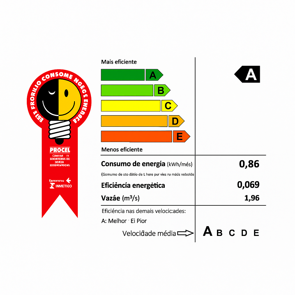selo Procel e sua classificação