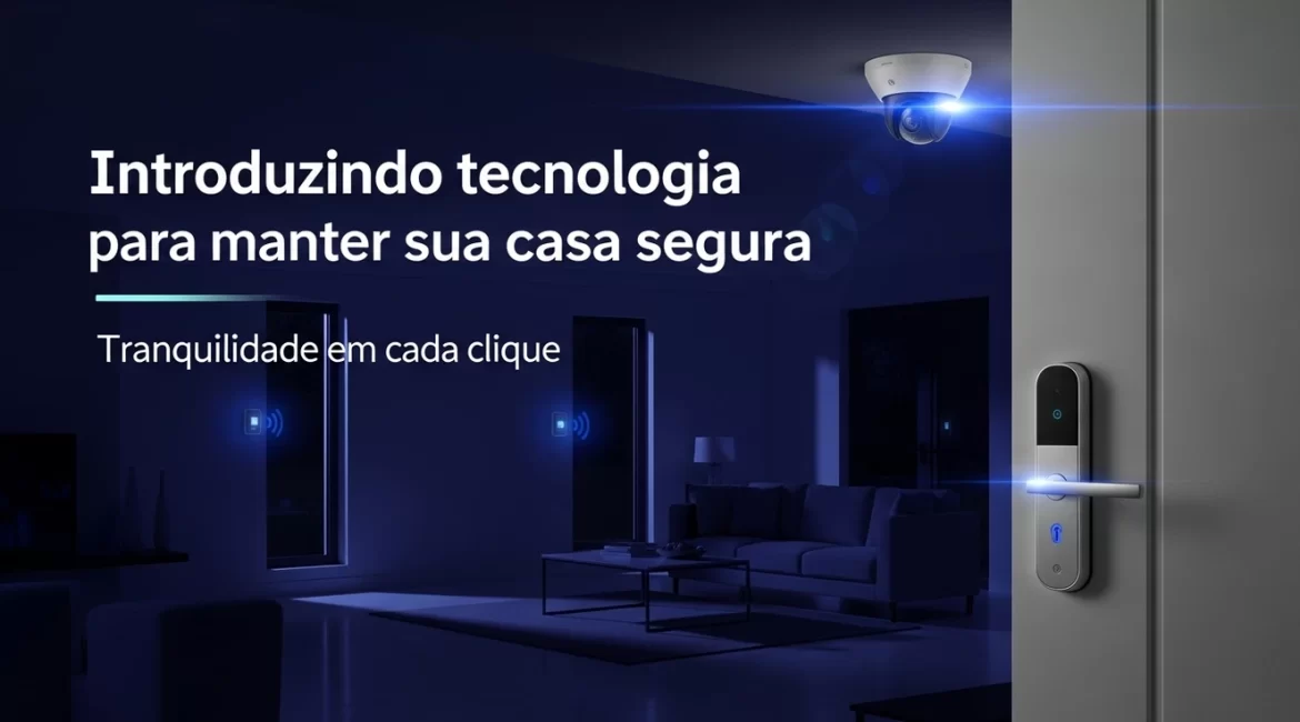 tecnologia para segurança residencial