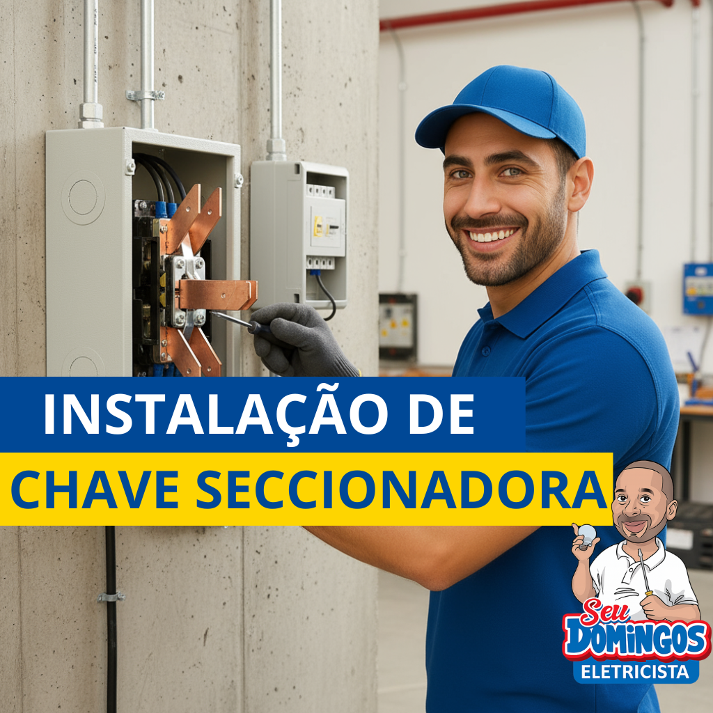 Instalação de Chave Seccionadora - Seu Domingos Eletricista