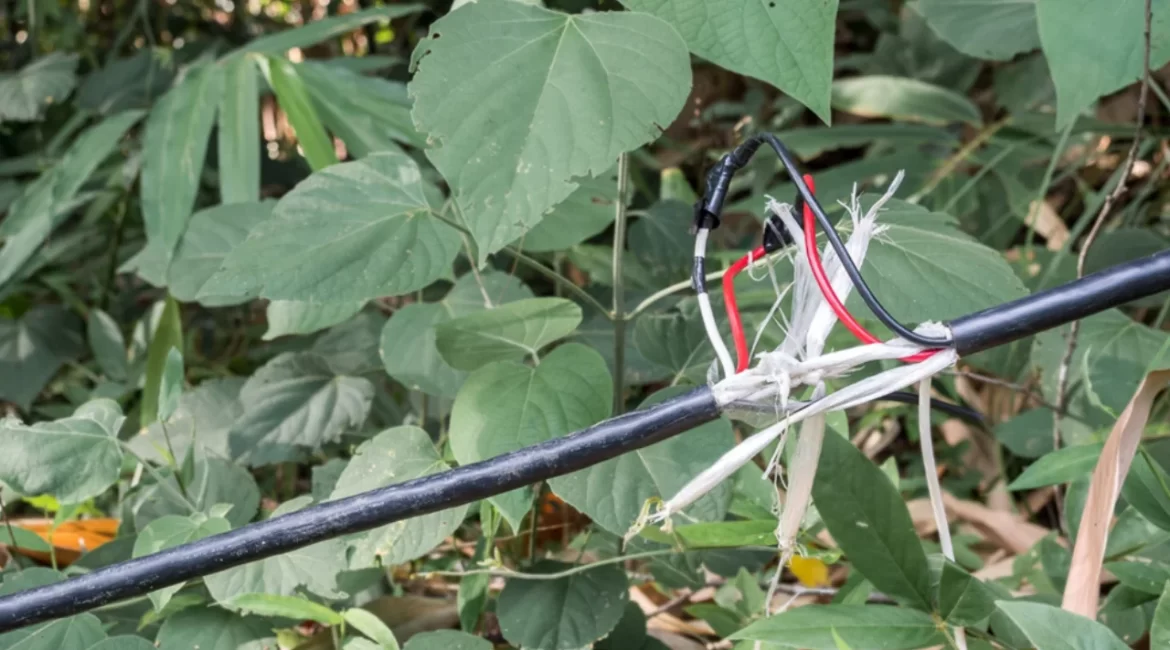 Problema de fiação elétrica