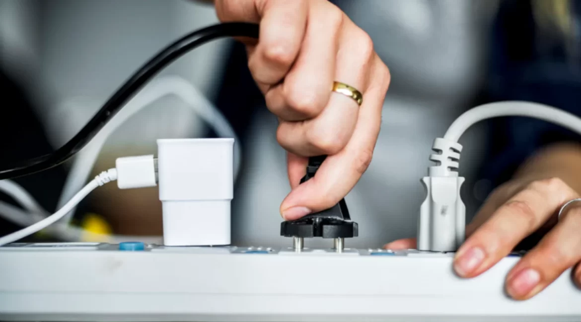 Segurança para cabos de extensão