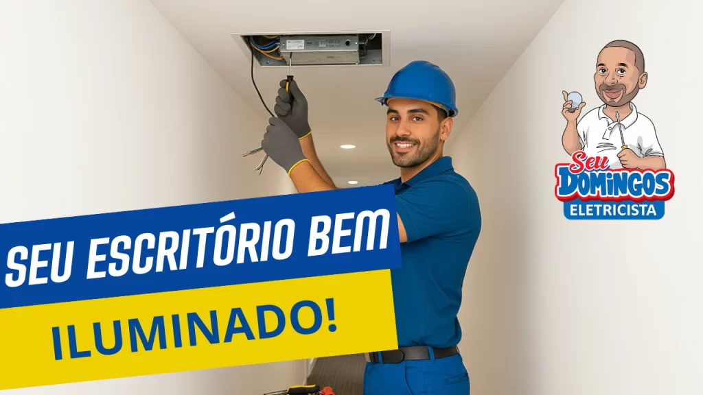 Troca de reatores no seu escritório - SEU DOMINGOS ELETRICISTA