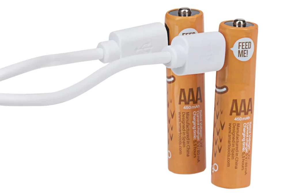 Benefícios das baterias recarregáveis