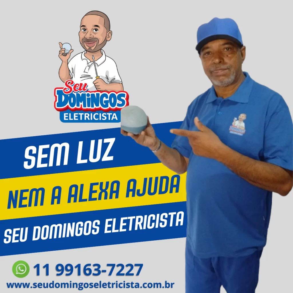 Caiu a luz Chama o Seu Domingos Eletricista