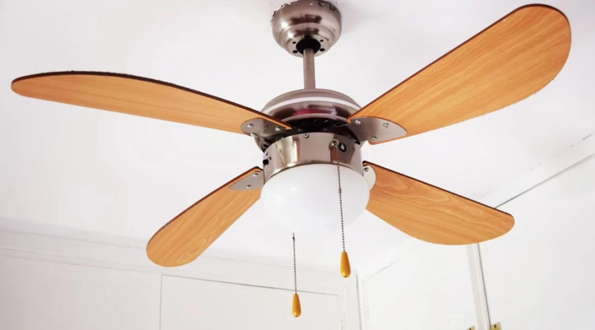 Instalação do ventilador de teto