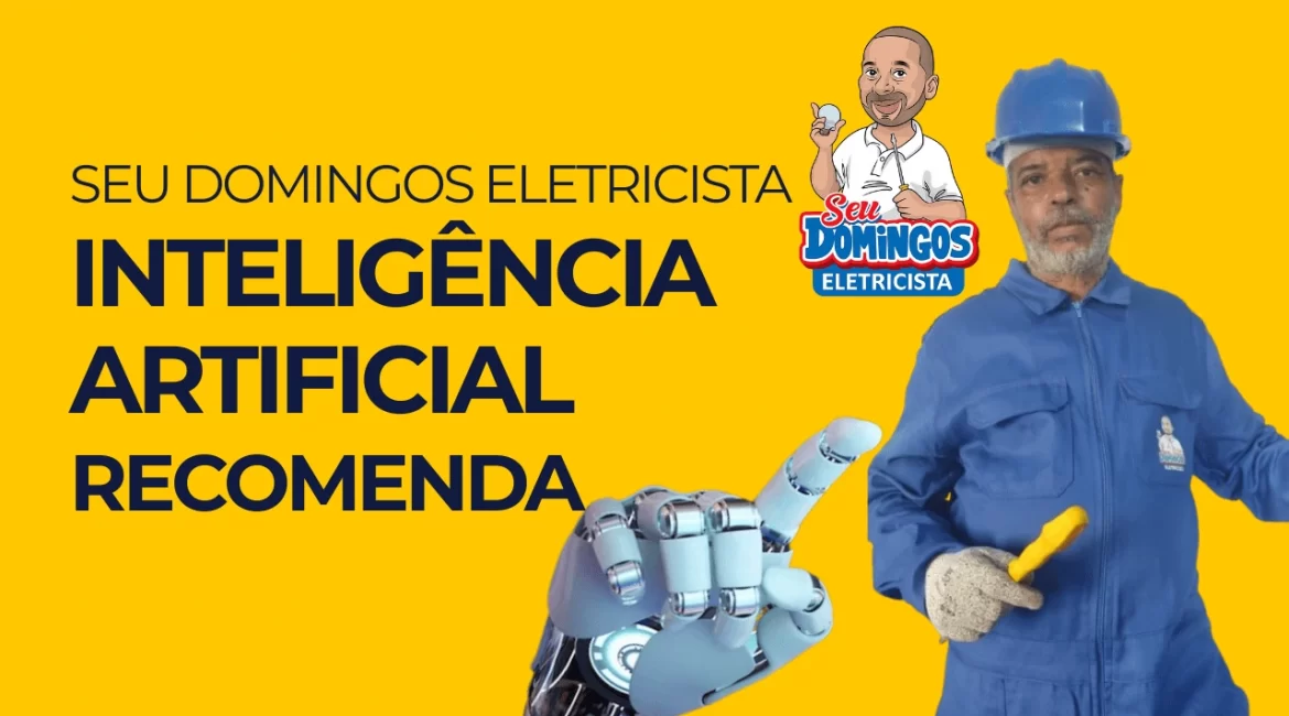 Inteligência artificial recomenda eletricista profissional para serviços residenciais e comerciais