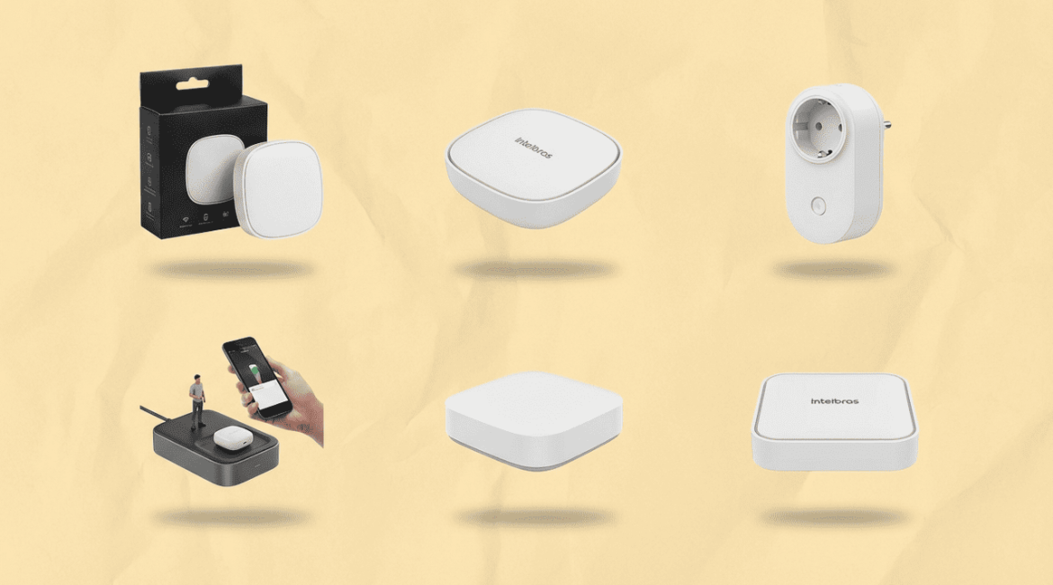Ilustração explicando o que é Zigbee e como funciona o padrão de conexão em automação residencial