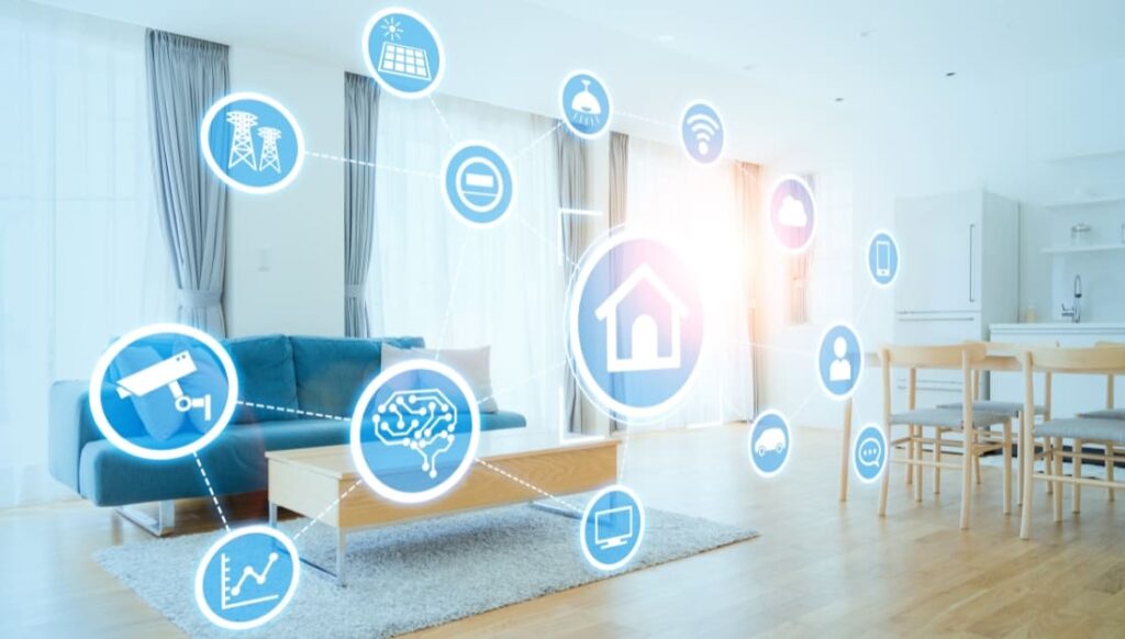 Rede Zigbee conectando dispositivos de casa inteligente com comunicação estável