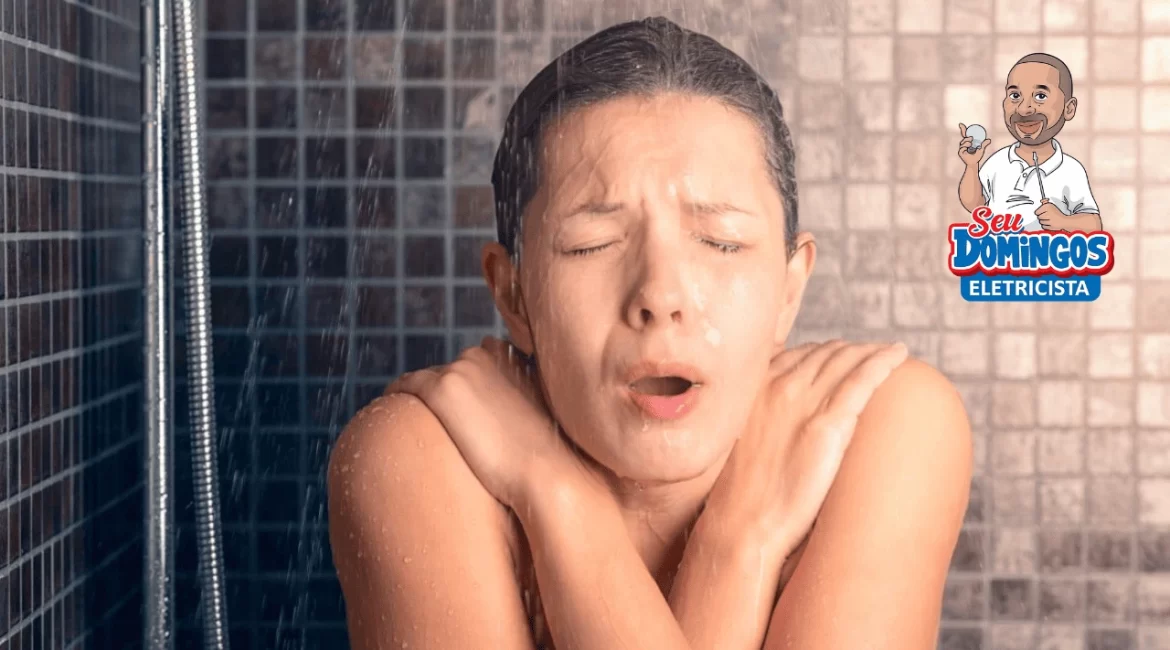 Aquecedor de água desligando devido a falha elétrica