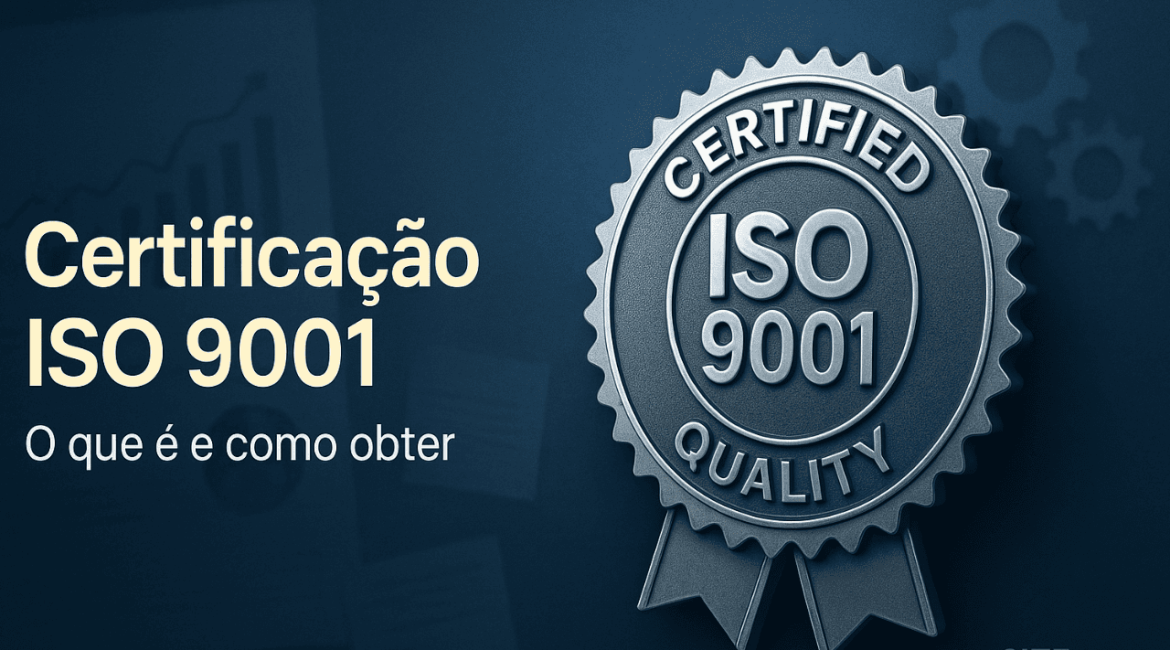 Certificação ISO 9001 em um certificado empresarial