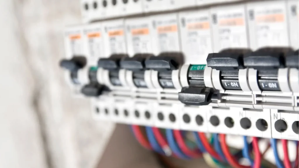 Disjuntor desligado automaticamente após sobrecarga elétrica