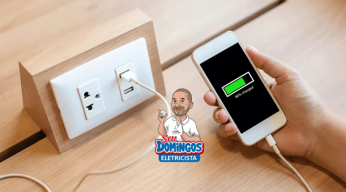pontos de alimentação USB