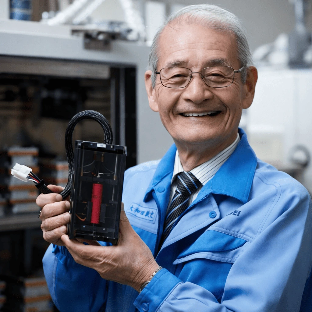 Akira Yoshino, químico japonês e pioneiro no desenvolvimento das baterias de íons de lítio.